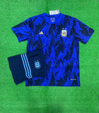 Argentina Blue Pre Match Jersey 2022 Season [JERSEY + SHORTS]
