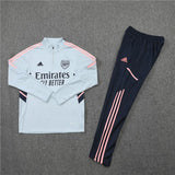 Arsenal White With Pink Hand Stripe Training Suit 22 23 Season
