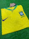 Brazil Home PLAYER VERSION World Cup 2022 Jersey