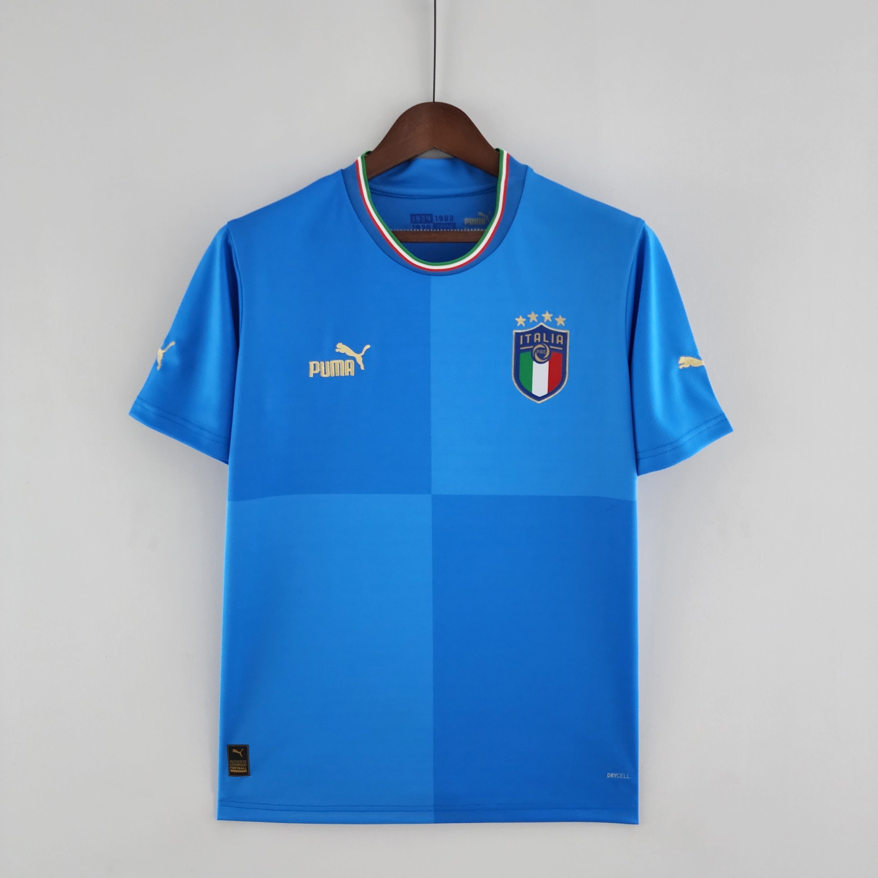 Italy Home National Team Jersey 2022 With Euro Winners Badge