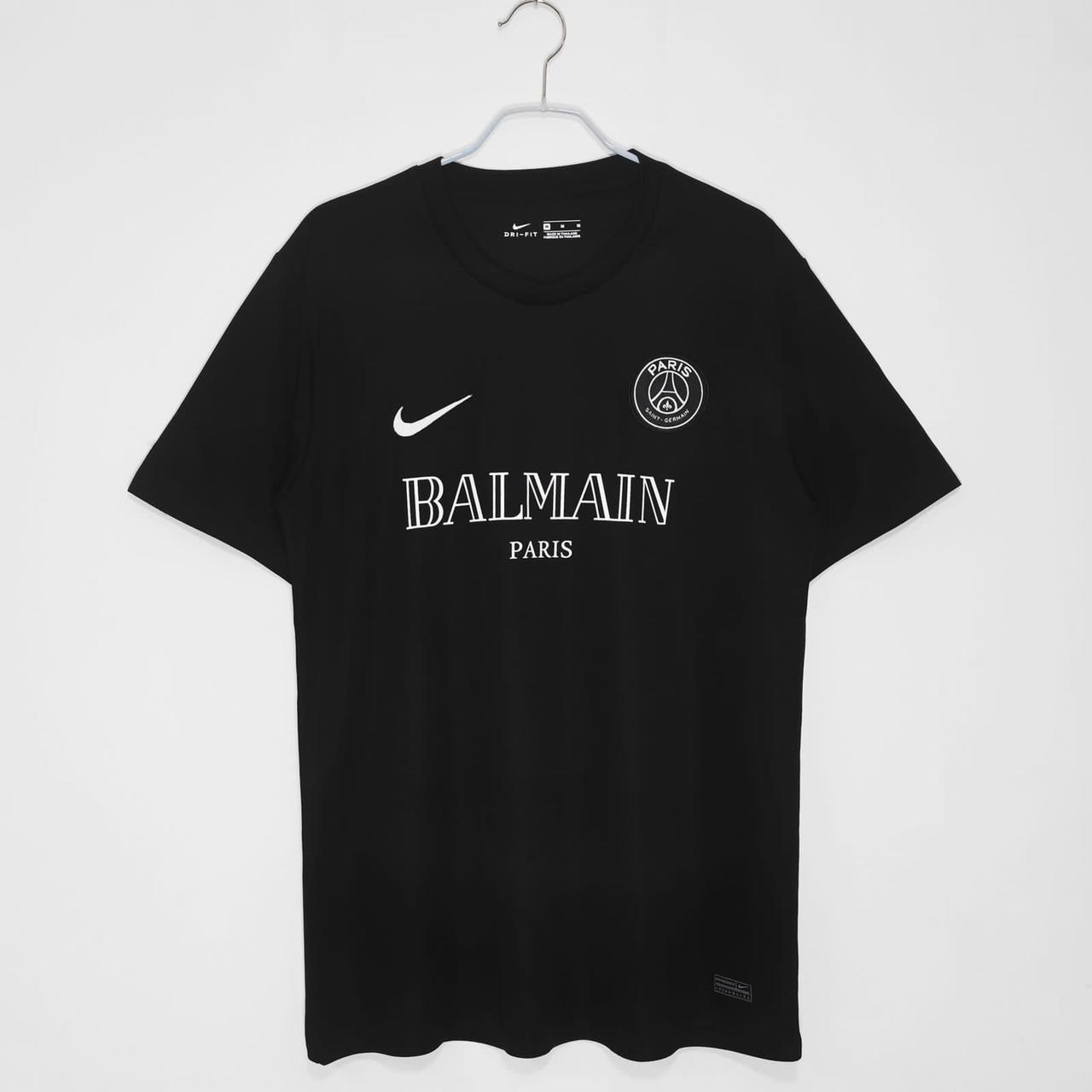 PSG x BALMAIN Black Shirt