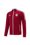 Bayern Munich Red Winter Jacket 21 22 Season